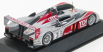 Minichamps Audi R10 N 3 24h Le Mans 2007 Luhr - Premat - Rockenfeller 1:43 Strieborná červená