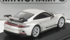 Minichamps Porsche 911 992 Gt3 Coupe 2021 1:64 strieborná
