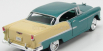 Motor-max Chevrolet Bel Air 2-dverový 1955 1:24 Zelená krémová