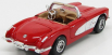 Motor-max Chevrolet Corvette Cabriolet 1959 1:24 Červená biela