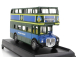 Motor-max Decker Diorama - Autobus 1960 - 007 James Bond - Live And Let Die - Vivi E Lascia Morire 1:36 Modrozelená