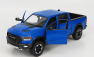 Motor-max Dodge Ram 1500 Double Cab Pick-up 2019 1:24 Modrá