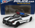 Motor-max Pagani Huayra Police 2012 1:43 biela čierna