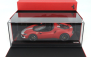Mr-models Ferrari 296 Gts Spider Assetto Fiorano Open Roof 2022 - Con Vetrina - S vitrínou 1:18 Rosso F1-75 Argento Nurburgring - Matná červená strieborná
