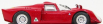 Najlepší model Alfa romeo 33.2 Prova 1968 1:43 Red