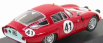 Najlepší model Alfa romeo Tz1 N 41 24h Le Mans 1964 Biscaldi - Sala 1:43 Red