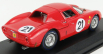 Najlepší model Ferrari 250lm 3.3l V12 Ch. N5893 Team N.a.r.t. North American Racing N 21 Víťaz 24h Le Mans 1965 Jochen Rindt - Masten Gregory 1:43 Červená