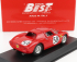 Najlepší model Ferrari 250lm 3.3l V12 Team N.a.r.t. N 58 24h Le Mans 1964 J.rindt - D.piper 1:43 Červená