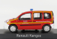 Norev Renault Kangoo Infirmier Sssm Pompiers 2013 1:43 Červená biela žltá