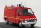 Odeon Renault Master T30d Van Vsr Bemaex Sapeurs Pompiers 1981 1:43 červená