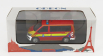 Odeon Volkswagen T6 Minibus Sapeurs Pompiers Cgdis Luxembourg 2015 1:43 Červená žltá biela