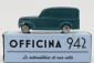 Officina-942 Fiat 1100 Blr Van 1:76 zelená