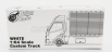 Peako Isuzu Custom Truck Car Transporter 1993 1:64 biely