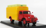 Perfex Ford usa Truck Van Poissy Laboual Circus Pinder 1951 1:43 Červeno-žltá