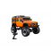 RC auto Siva Land Rover Defender, oranžová