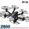 RC dron X800 3G ovládanie + HD kamera C4016, čierna