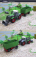 RC traktor so sklápacím vozidlom a lopatou