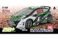 RX-12 elektro Rally auto – 2,4 GHz RTR – zelený