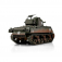 TORRO tank PRE 1/16 RC M4A3 Sherman 75 mm kamufláž zelená – infra IR – dym z hlavne