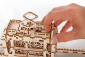 Ugears 3D drevené mechanické puzzle Lanovka s koľajnicami