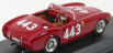 Umelecký model Ferrari 225s Spider N 443 Giro Di Sicilia 1952 Taruffi - Vandelli 1:43 Bordeaux