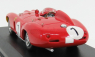 Umelecký model Ferrari 857s Ch.0578 N 7 5. 1000km Paríž-monthlery 1956 De Pordago - Hill 1:43 Červená