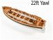 Vanguard Models Jolle boat 22