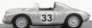 Veselý model Porsche 550rs Spider N 33 24h Le Mans 1957 Herrmann - Frankenberg 1:43 Silver