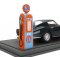 Bbr-models Ferrari 275 Gtb S/n 08359 Coupe With 1966 - Con Pompa Di Benzina - With Gulf Fuel Pump - Personal Car Clint Eastwood - Con Vetrina - With Showcase 1:18 Green Met