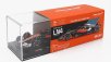 Bburago Mclaren F1 Mcl60 Team Mclaren N 4 2nd British Gp 2023 Lando Norris - Con Pilota E Vetrina - With Pilot And Showcase 1:43 Orange Black Chrome