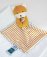 Doudou Fox s BIO bavlnenou dekou 20 cm
