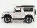 LCD model Land rover Defender 90 Works V8 70th Edition 2018 1:18 Silver