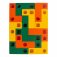 Malá noha Puzzle hra Tetris