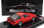 Pop-race-limited Mitsubishi Starion s figúrkou vodiča 1988 1:64 Red