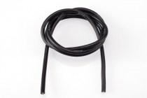 10AWG/5,3qmm silikónový kábel (čierny/1m)