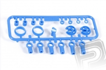 10mm modré plastové diely tlmičov