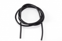 12AWG/3,3qmm silikónový kábel (čierny/1m)