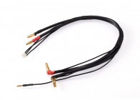 2S čierny nabíjací kábel G4/G5 – dlhý 30 cm – (4 mm, 3-pin XH)