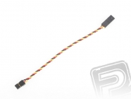 4609 S predlžovací kábel 15cm JR krútený silný, pozlátené kontakty