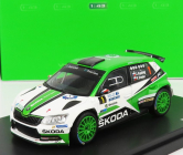 Abrex Škoda Fabia Iii R5 N 1 Rally Bohemia 2017 J.kopecký - P.dresler 1:43 Zelená Biela
