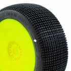 ADDICTIVE V2 BUGGY C1 (SUPER SOFT) lepivé pneumatiky, žlté disky (2 ks)