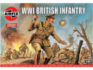 Airfix figúrky – WW1 British Infantry (1:76) (Vintage)