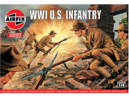 Airfix figúrky – WW1 U.S. Infantry (1:76) (Vintage)