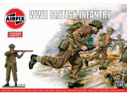 Airfix figúrky – WWII British Infantry (1:32) (Vintage)