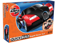 Airfix Quick Build Bugatti Veyron – červená