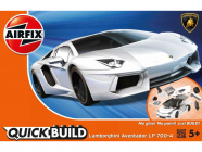 Airfix Quick Build Lamborghini Aventador – biela