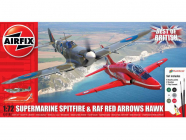 Airfix Supermarine Spitfire, BAe Hawk (1:72) (Giftset)