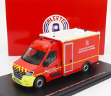 Alerte Renault Master Van Was Sdis 47 Vehicule De Secours Et D'assistance Aux Victimes Ambulance Sapeurs Pompier 2019 1:43 červená biela žltá