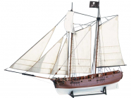 AMATI Adventure pirátska loď 1760 1:60 kit