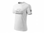 Antonio pánske tričko Aerobatica biele XXL